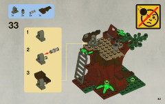 LEGO 7956 instructions page 43 – build guide