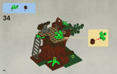 LEGO 7956 instructions page 44 – build guide