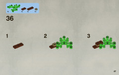 LEGO 7956 instructions page 47 – build guide