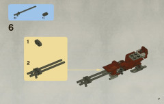 LEGO 7956 instructions page 7 – build guide