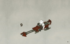 LEGO 7956 instructions page 9 – build guide