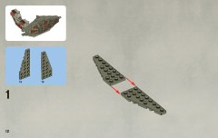 LEGO 7957 instructions page 12 – build guide