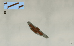 LEGO 7957 instructions page 13 – build guide