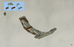 LEGO 7957 instructions page 17 – build guide