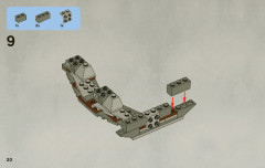 LEGO 7957 instructions page 20 – build guide