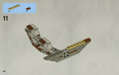 LEGO 7957 instructions page 22 – build guide
