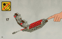 LEGO 7957 instructions page 28 – build guide