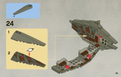 LEGO 7957 instructions page 35 – build guide