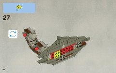 LEGO 7957 instructions page 38 – build guide