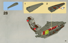 LEGO 7957 instructions page 39 – build guide