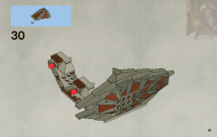 LEGO 7957 instructions page 41 – build guide