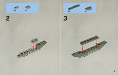 LEGO 7957 instructions page 5 – build guide
