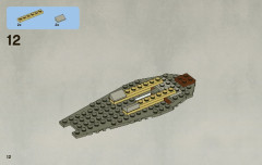 LEGO 7959 instructions page 12 – build guide