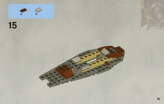 LEGO 7959 instructions page 15 – build guide