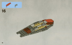 LEGO 7959 instructions page 16 – build guide