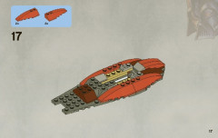 LEGO 7959 instructions page 17 – build guide