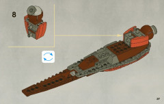 LEGO 7959 instructions page 27 – build guide