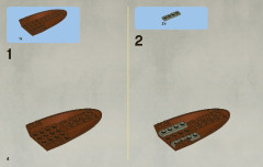 LEGO 7959 instructions page 4 – build guide