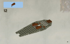 LEGO 7959 instructions page 41 – build guide