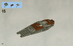 LEGO 7959 instructions page 44 – build guide