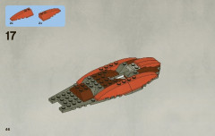 LEGO 7959 instructions page 46 – build guide