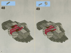 LEGO 7961 instructions page 2 – build guide