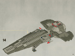 LEGO 7961 instructions page 33 – build guide