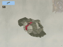 LEGO 7961 instructions page 7 – build guide