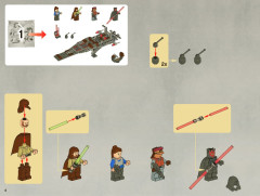 LEGO 7961 instructions page 4 – build guide