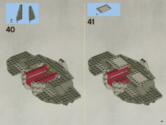 LEGO 7961 instructions page 45 – build guide