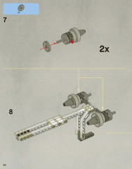 LEGO 7962 instructions page 20 – build guide