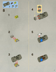 LEGO 7962 instructions page 7 – build guide