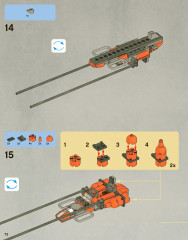 LEGO 7962 instructions page 72 – build guide