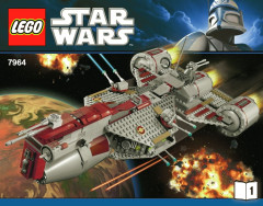 LEGO 7964 instructions page 1 – build guide
