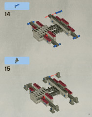 LEGO 7964 instructions page 11 – build guide