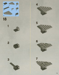 LEGO 7964 instructions page 13 – build guide