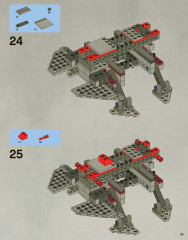 LEGO 7964 instructions page 19 – build guide