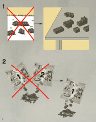 LEGO 7964 instructions page 2 – build guide