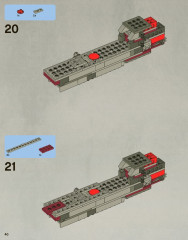 LEGO 7964 instructions page 40 – build guide