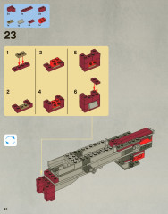 LEGO 7964 instructions page 42 – build guide