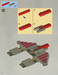 LEGO 7964 instructions page 72 – build guide