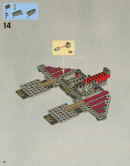 LEGO 7964 instructions page 74 – build guide