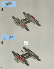 LEGO 7964 instructions page 8 – build guide