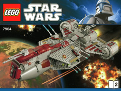 LEGO 7964 instructions page 1 – build guide