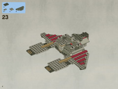 LEGO 7964 instructions page 4 – build guide