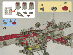 LEGO 7964 instructions page 41 – build guide