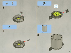 LEGO 7964 instructions page 43 – build guide