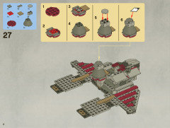 LEGO 7964 instructions page 8 – build guide