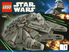 LEGO 7965 instructions page 1 – build guide