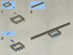LEGO 7965 instructions page 4 – build guide
